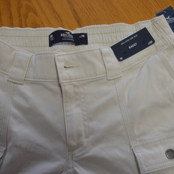 Hollister Baggy Cargo Pants  NEW - Picture 1 of 6